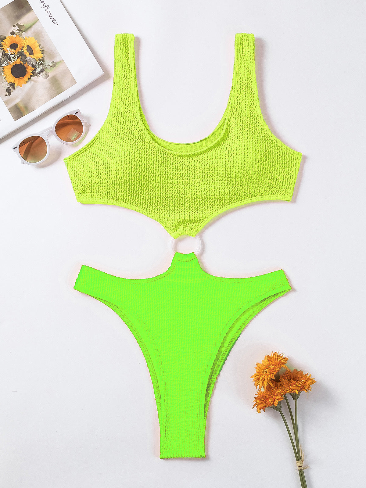 Women In One Piece Tight Fashion Swimsuit