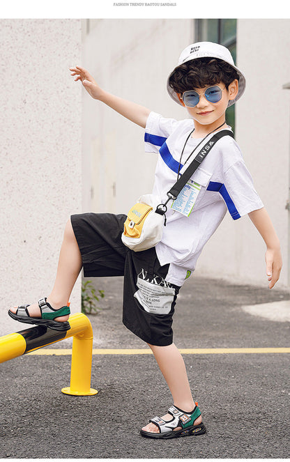 Boy's Casual New Anti-Slip Fashion Beach Summer boys sandals - Nowena