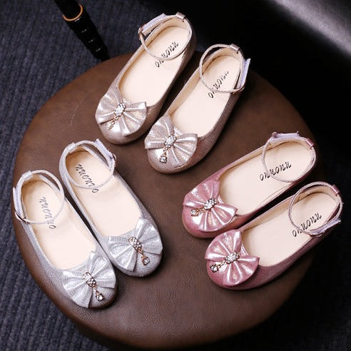 Soft Bottom Bowtie Fashion Casual shoes for girls - Nowena