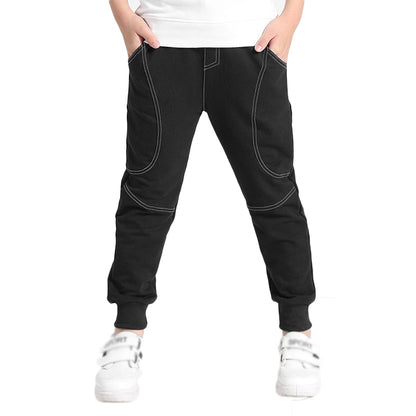 Spring And Autumn New Children's Pure Cotton Casual Sports Pants