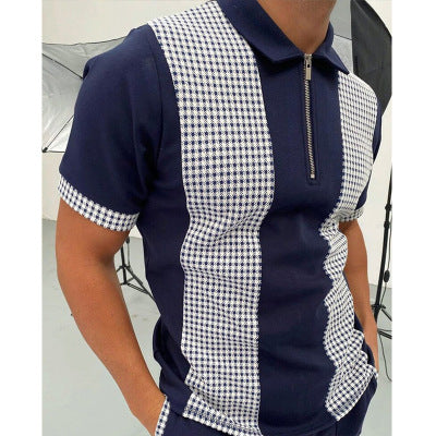 Men's Casual Short-Sleeved Summer Polo Shirt - Nowena
